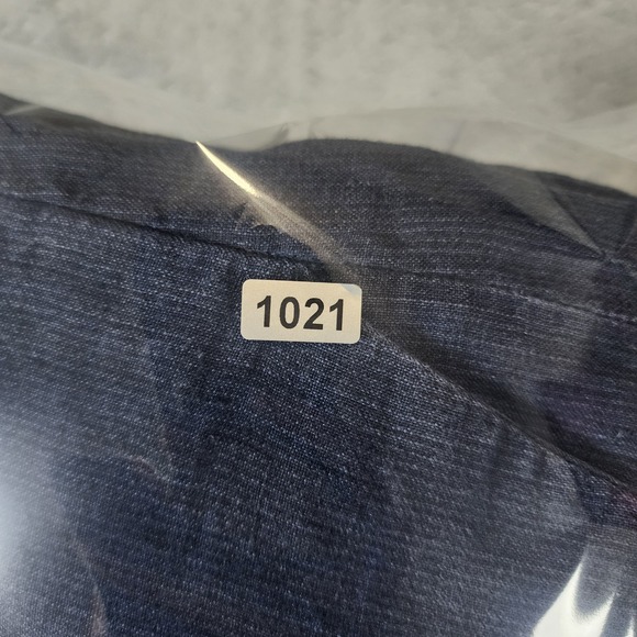 J Crew Bowery Pants Mens 34x32 Navy Blue Irish 100% Linen Baird McNutt Slim Fit - Picture 12 of 12